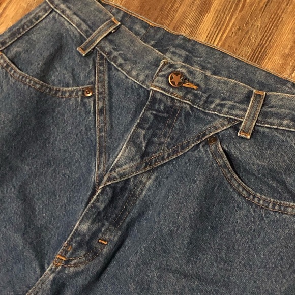 VTG Ozark Mountain Jeans Women's 28 Bareback High Rise Straight Leg Made in USA - Picture 2 of 6